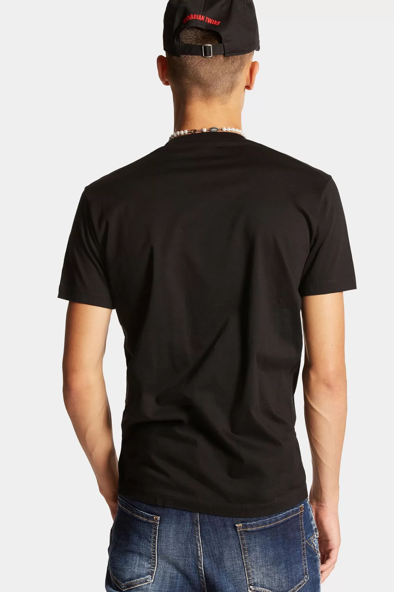 T-Shirts En Poloshirts^Dsquared2 Rocco Cool-Fit T-Shirt Zwart