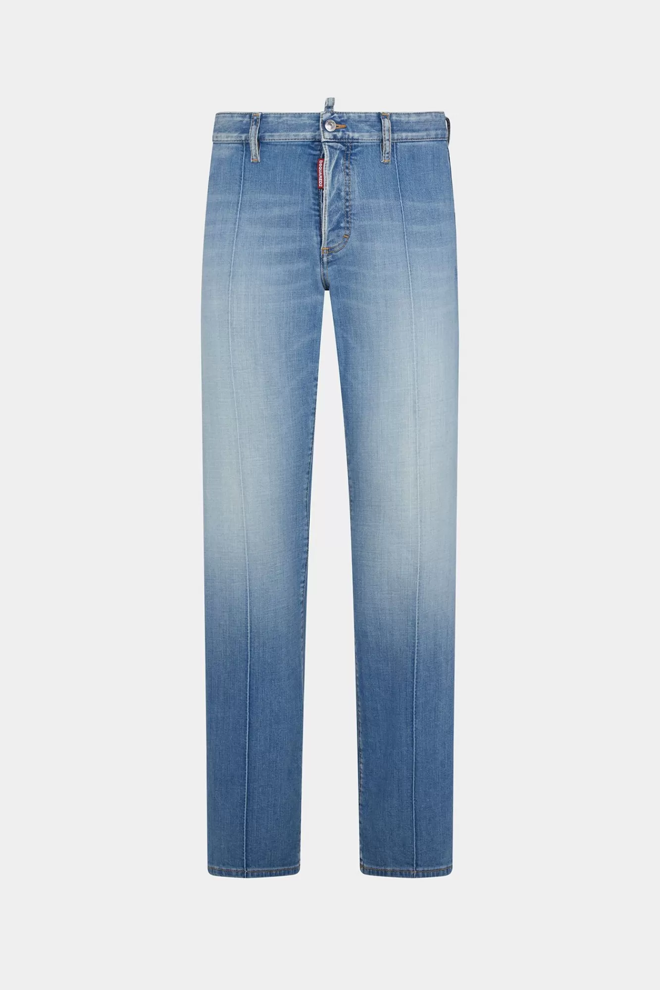 Jeans^Dsquared2 Rocco Richard-Jeans Met Lichte Wassing Marine