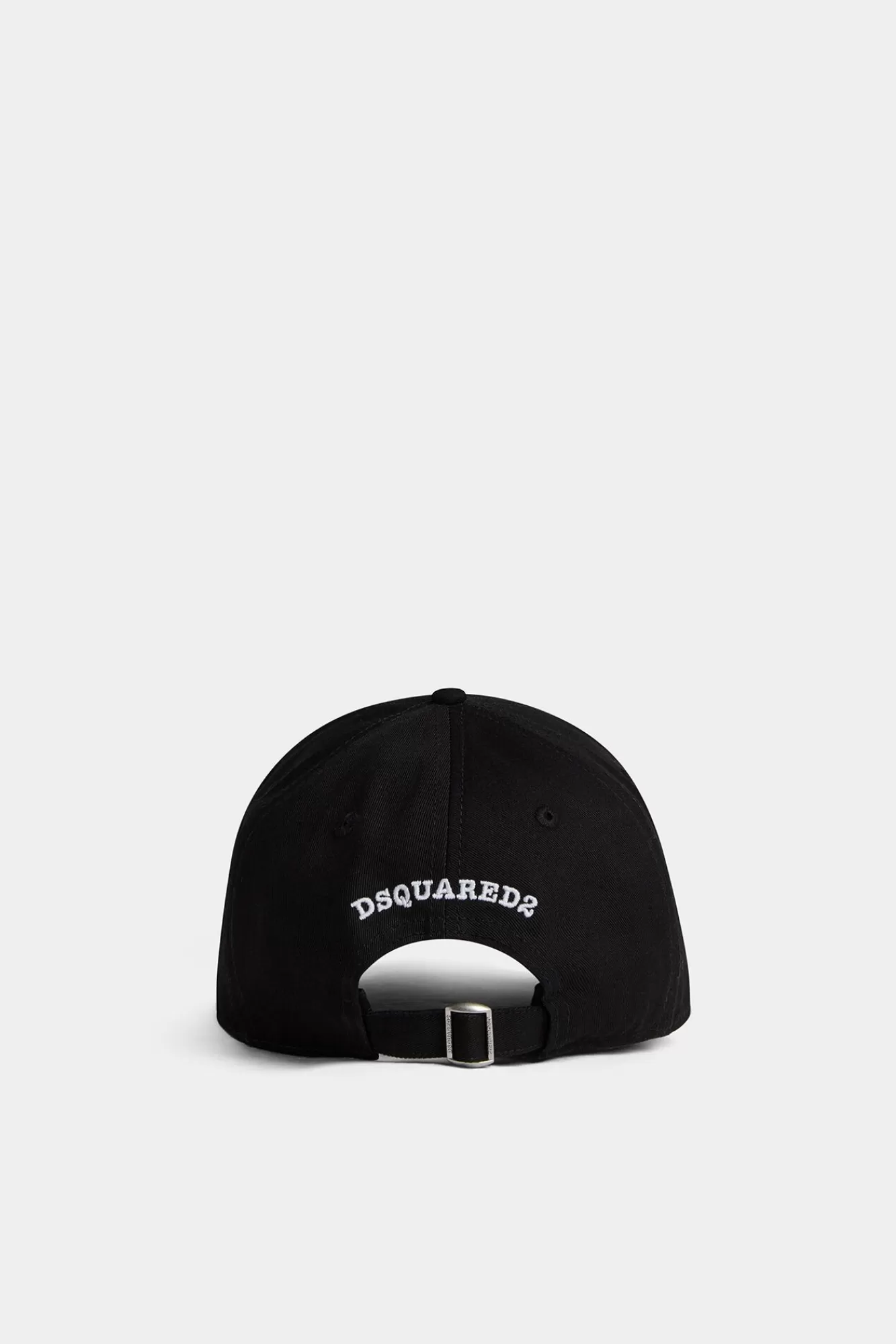 Hoofddeksels^Dsquared2 Rocco-Honkbalpet Zwart