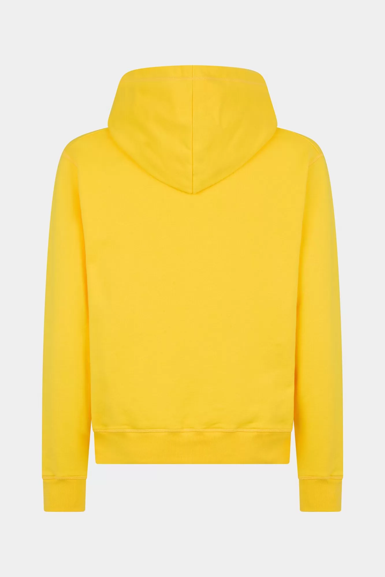 Sweatshirts^Dsquared2 Sappig, Cool Fit Sweatshirt Met Capuchon Geel