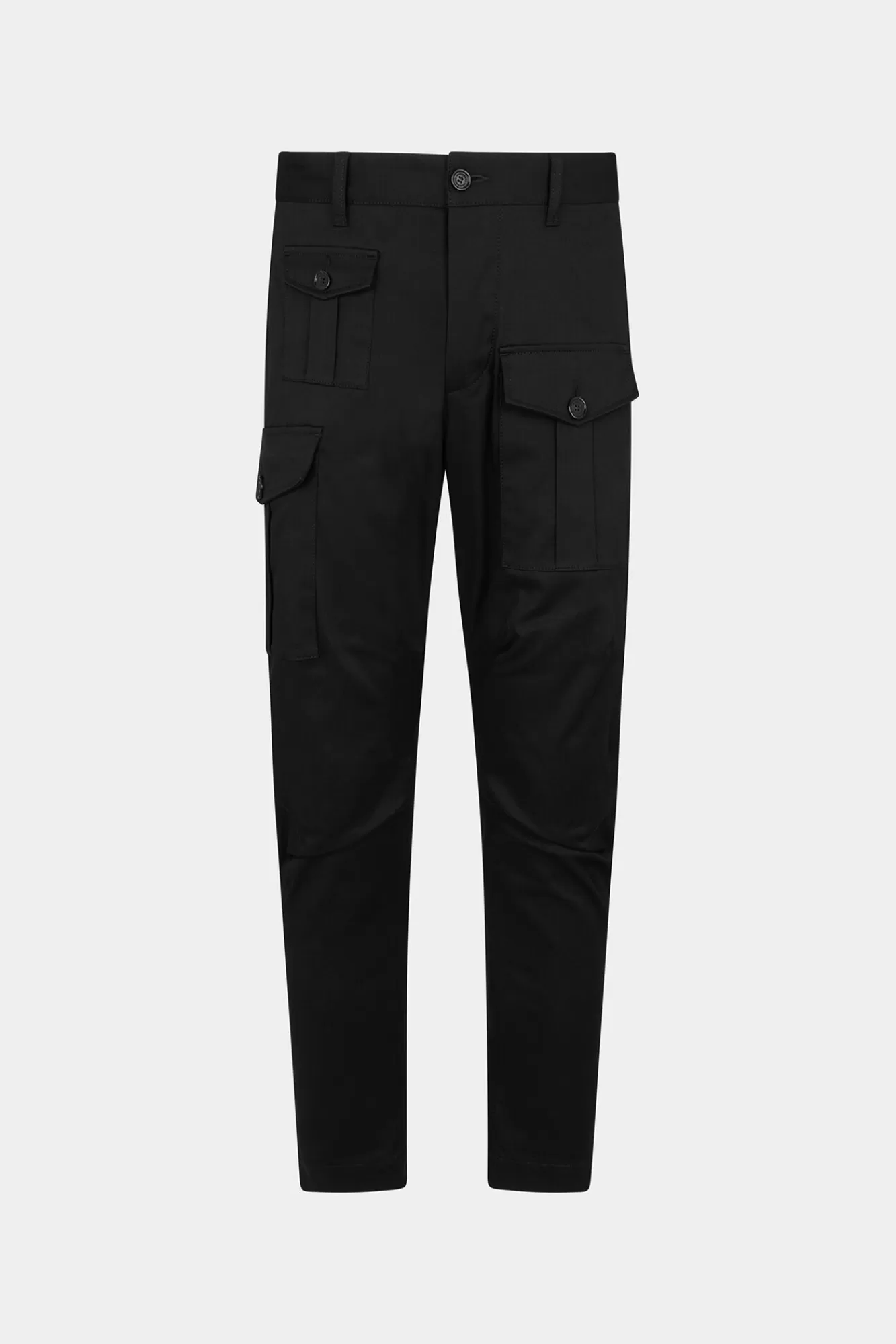 Broek^Dsquared2 Sexy Cargobroek Zwart