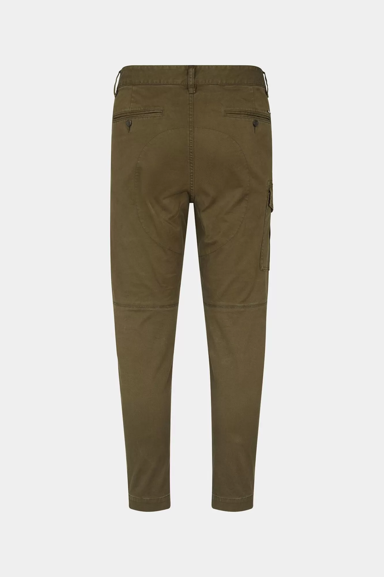 Broek^Dsquared2 Sexy Cargobroek Militaire Groen