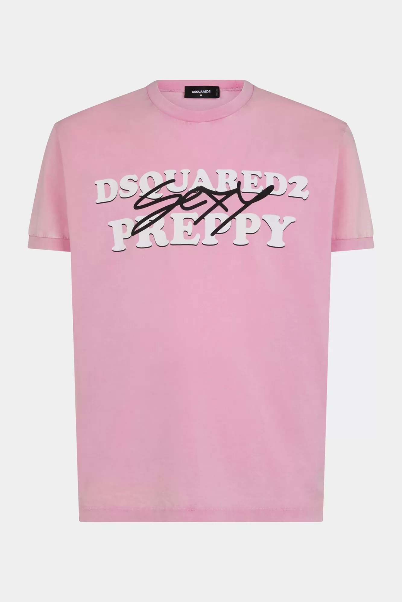 T-Shirts En Poloshirts^Dsquared2 Sexy Preppy Aansluitend T-Shirt Lila