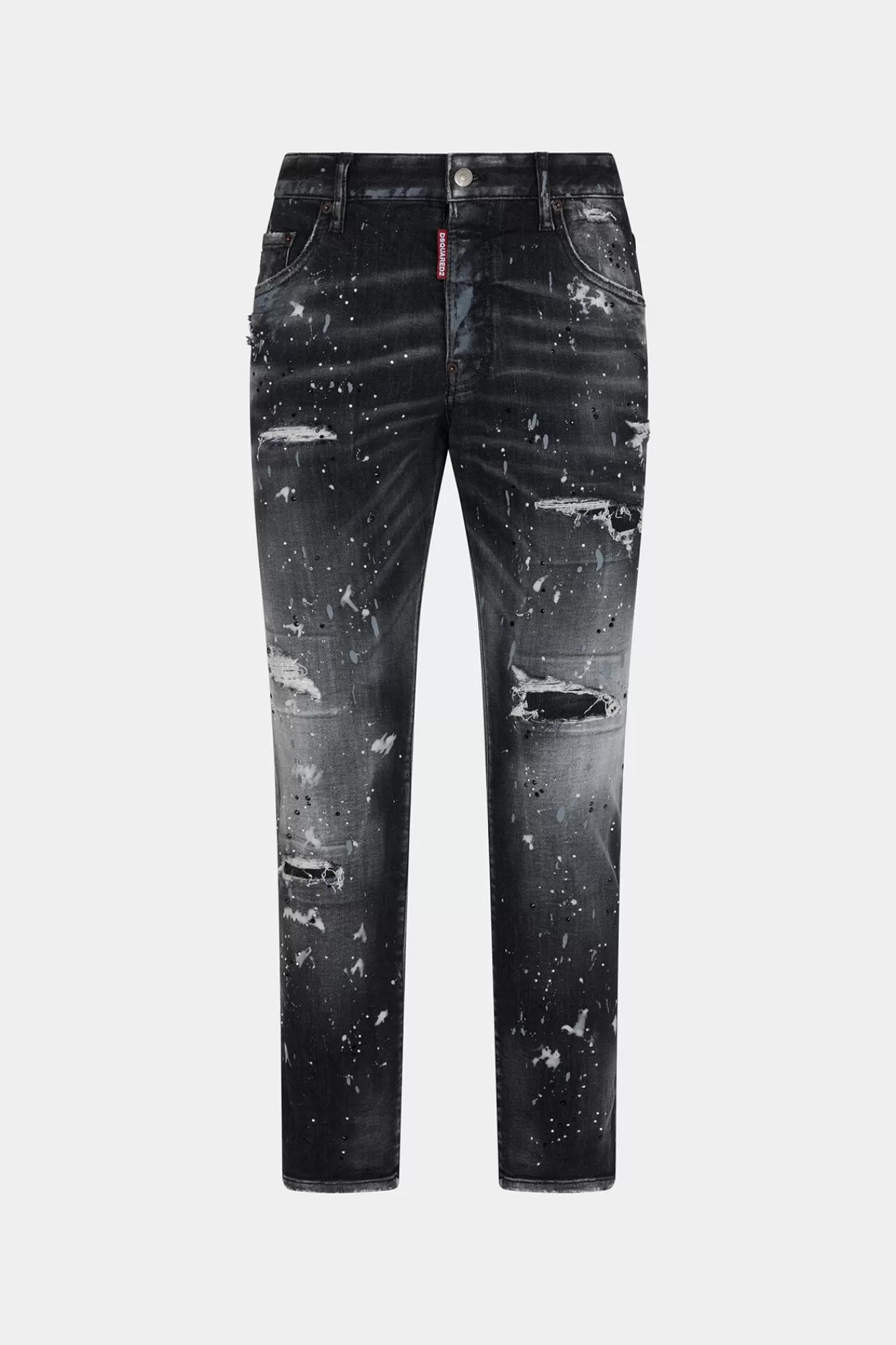 Jeans^Dsquared2 Skaterjeans Met Middernachtwassing Zwart