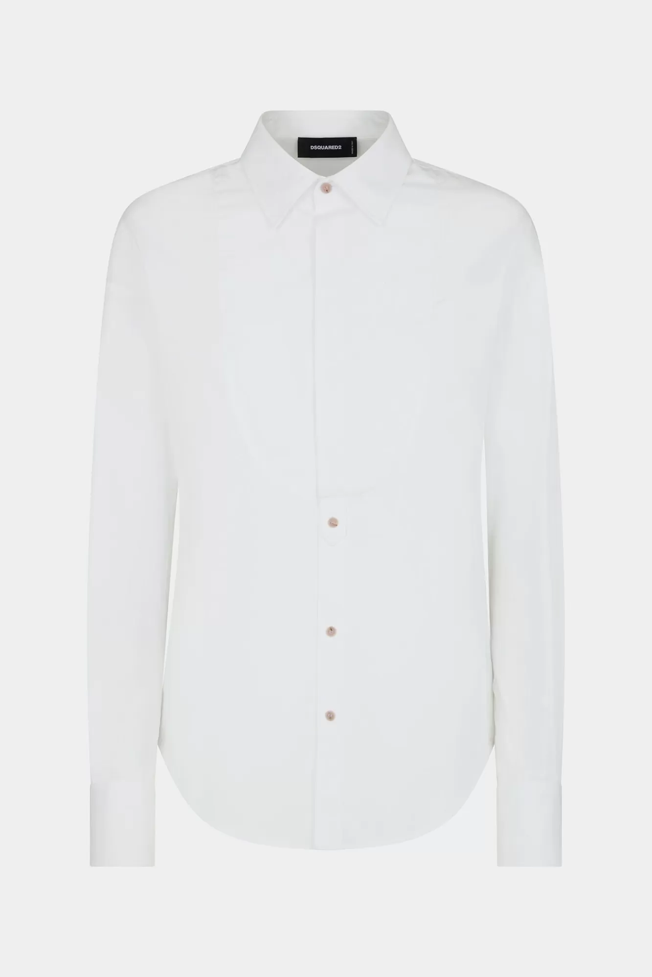 Overhemden^Dsquared2 Slab-Shirt Wit