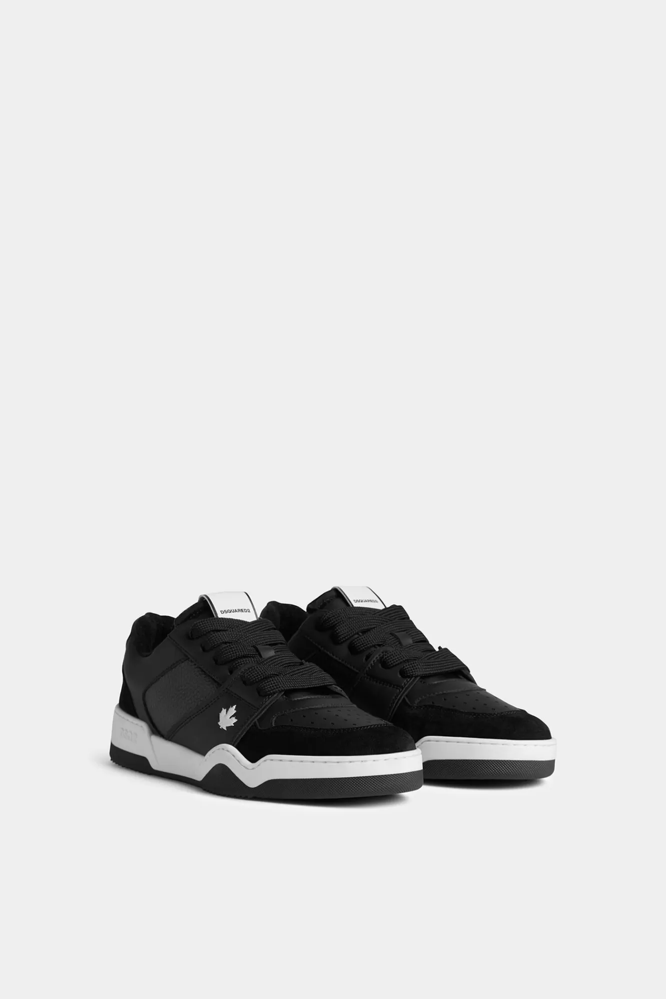 Sneakers^Dsquared2 Spiker-Sneakers Zwart