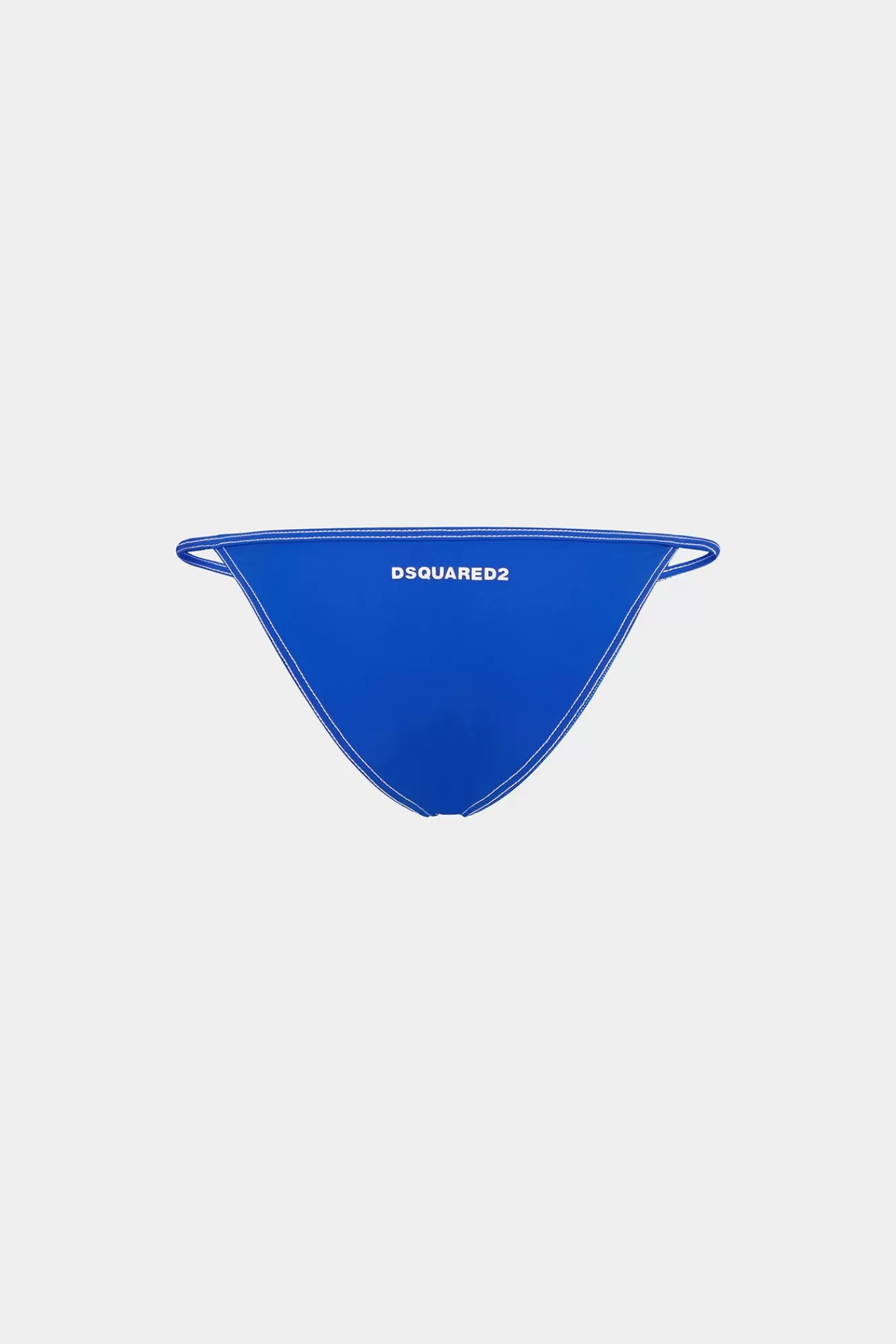 Strandkleding^Dsquared2 Sportieve Basic Bikinibroekje Blauw