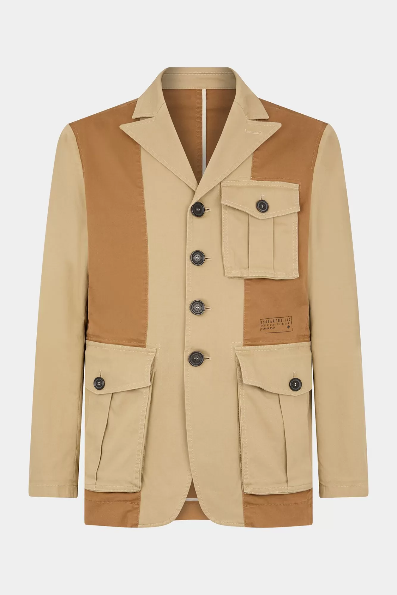 Pakken En Blazers^Dsquared2 Stedelijk Veldjack Beige/Kameel