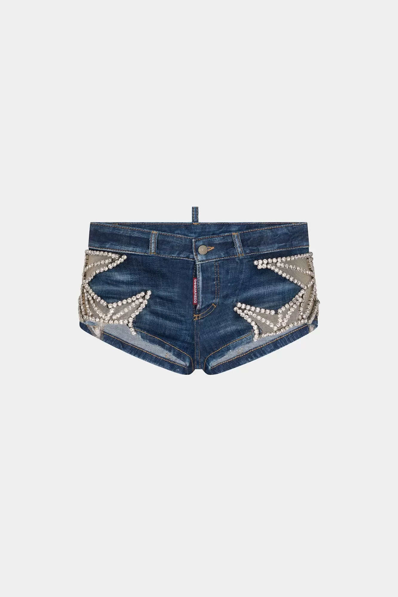 Korte Broek^Dsquared2 Sterrennacht Hotpants Marine