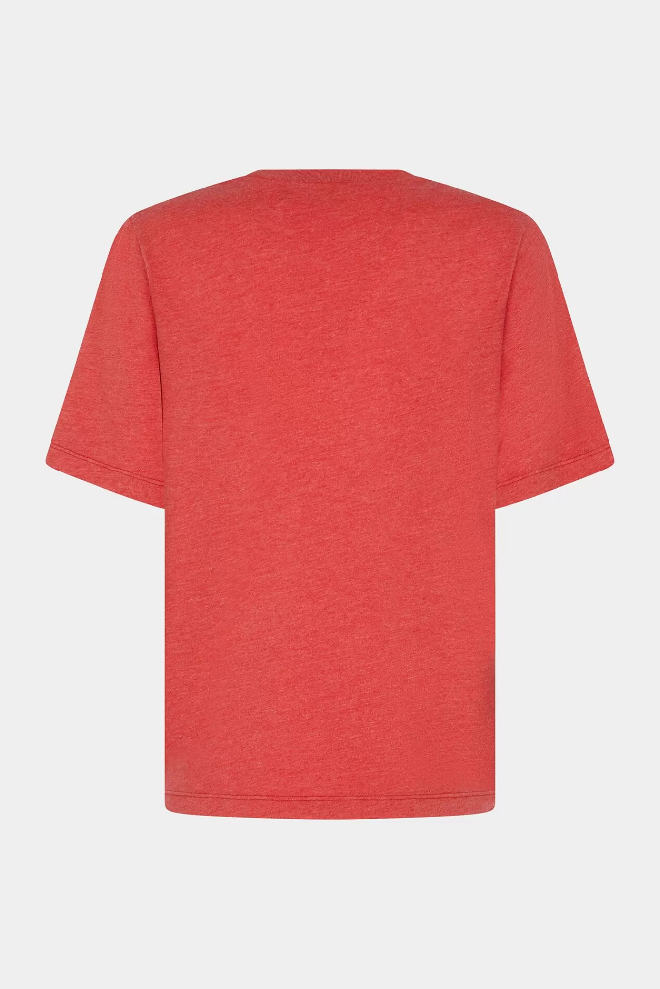 Tops En T-Shirts^Dsquared2 Suburbans Dsq2 Easy Fit T-Shirt Oranje Rood