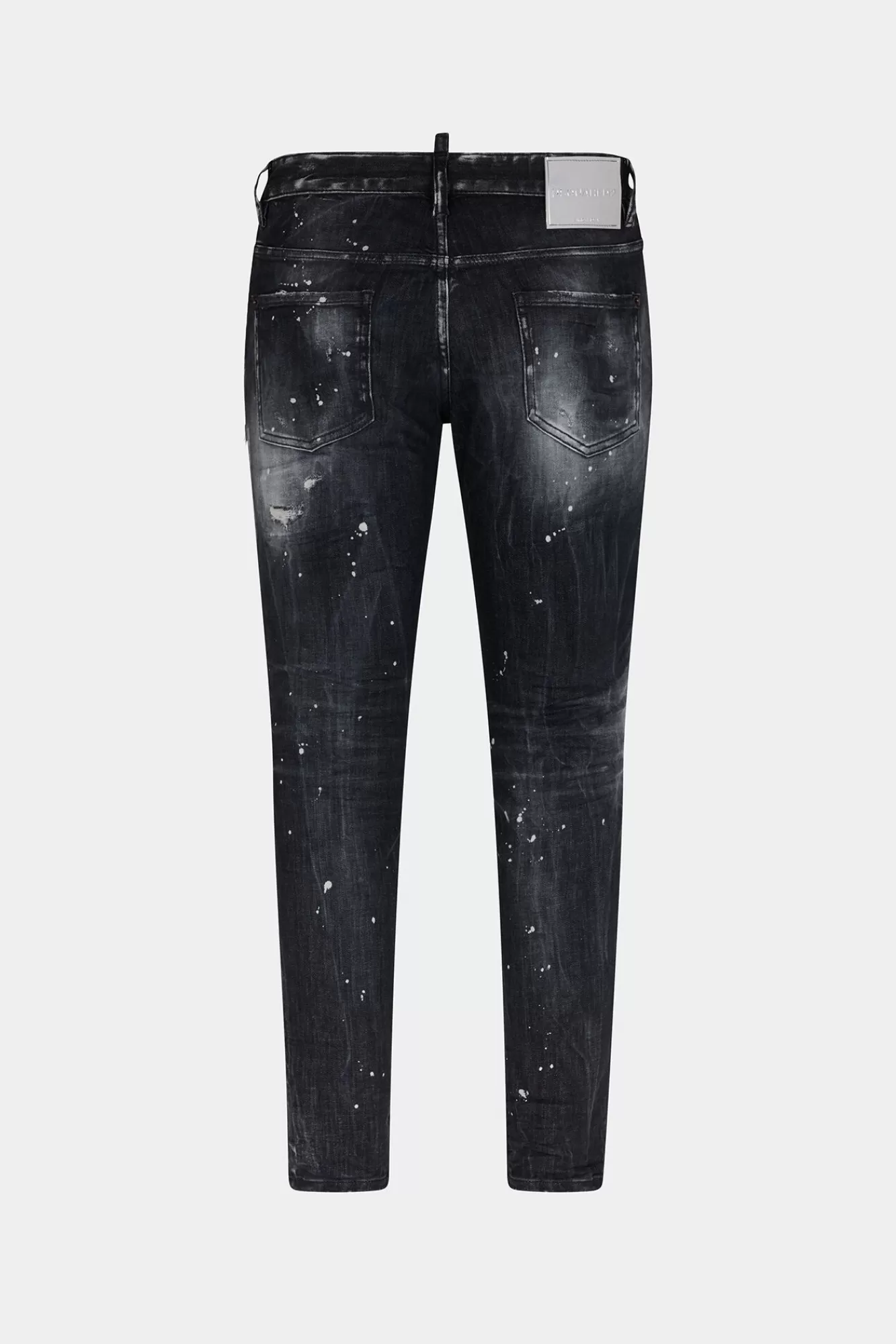 Jeans^Dsquared2 Super Twinky Jeans Met E Gescheurde Wassing Zwart