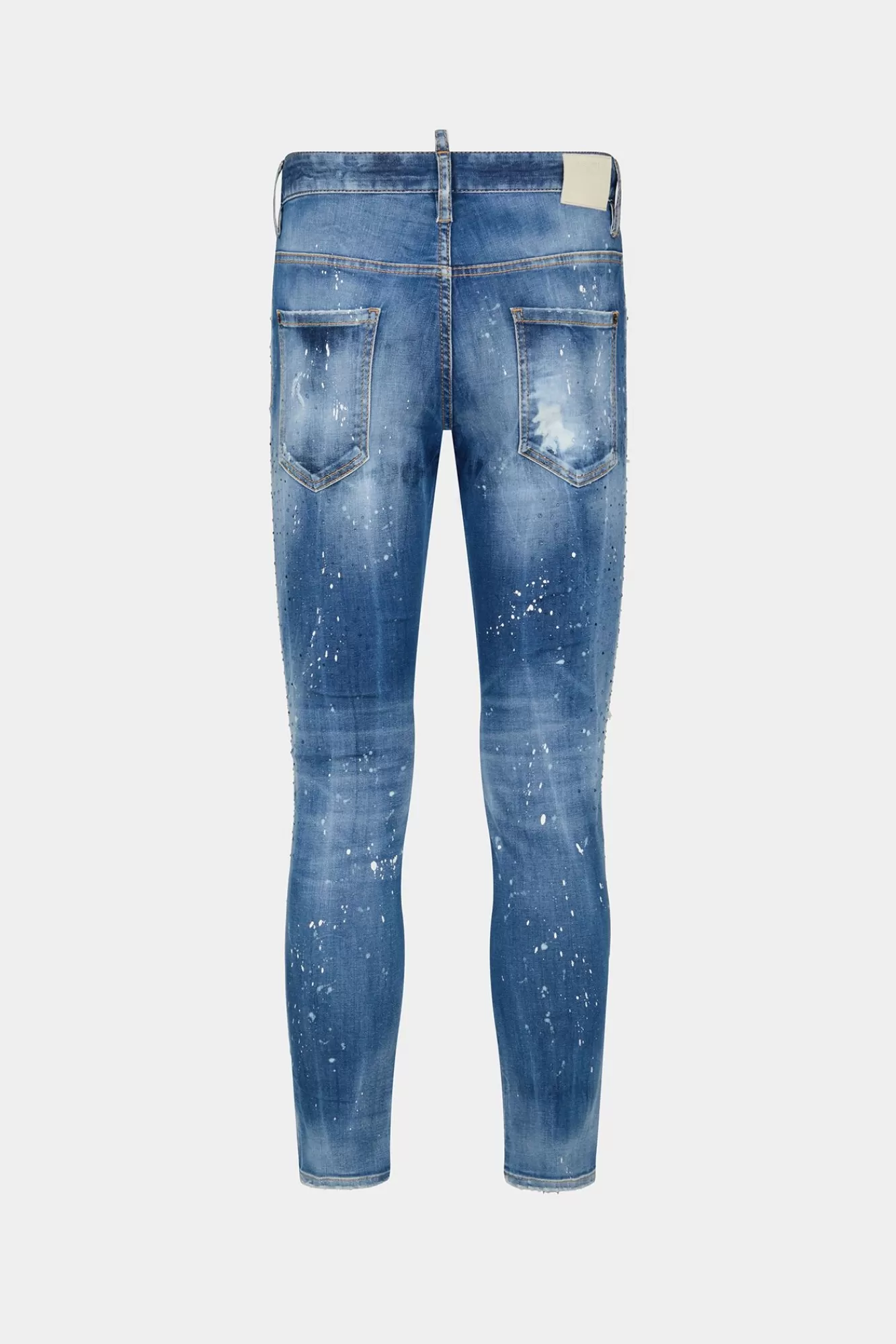 Jeans^Dsquared2 Super Twinky Jeans Met Medium Ijsvlekkenwassing Marine