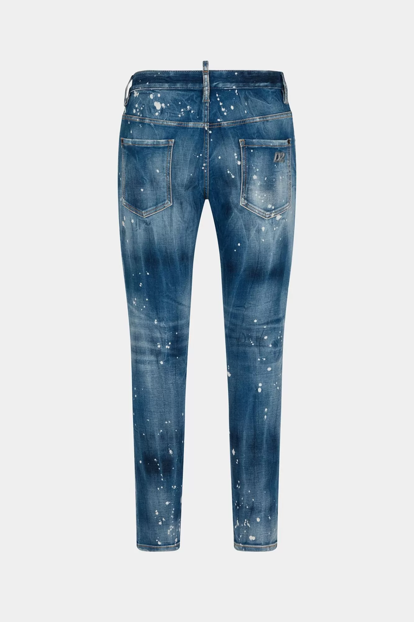 Jeans^Dsquared2 Super Twinky Jeans Met Medium Kinky Wassing Marine