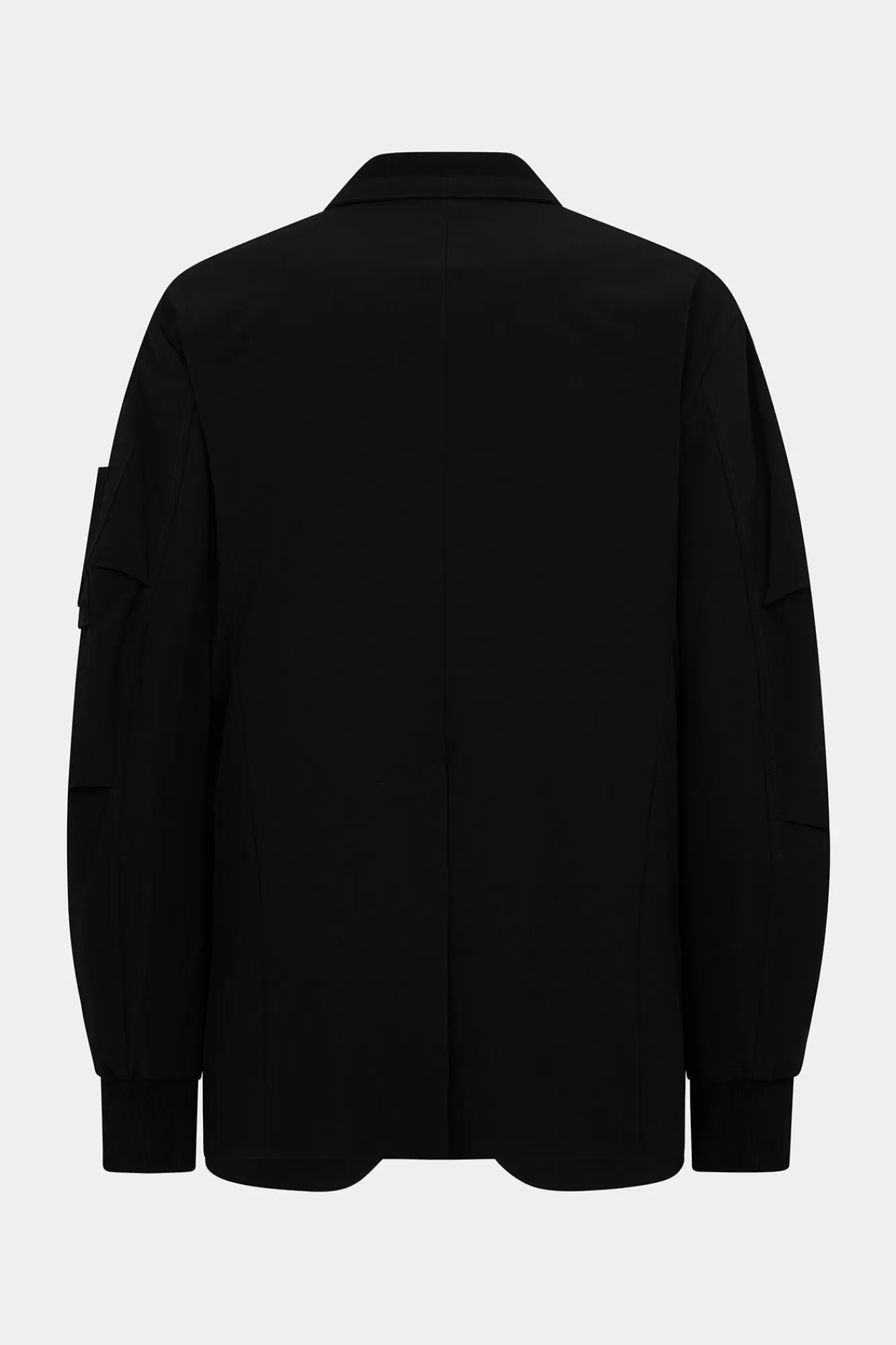 Co-Orden^Dsquared2 Superrelaxte Blazer Van Technonylon Zwart