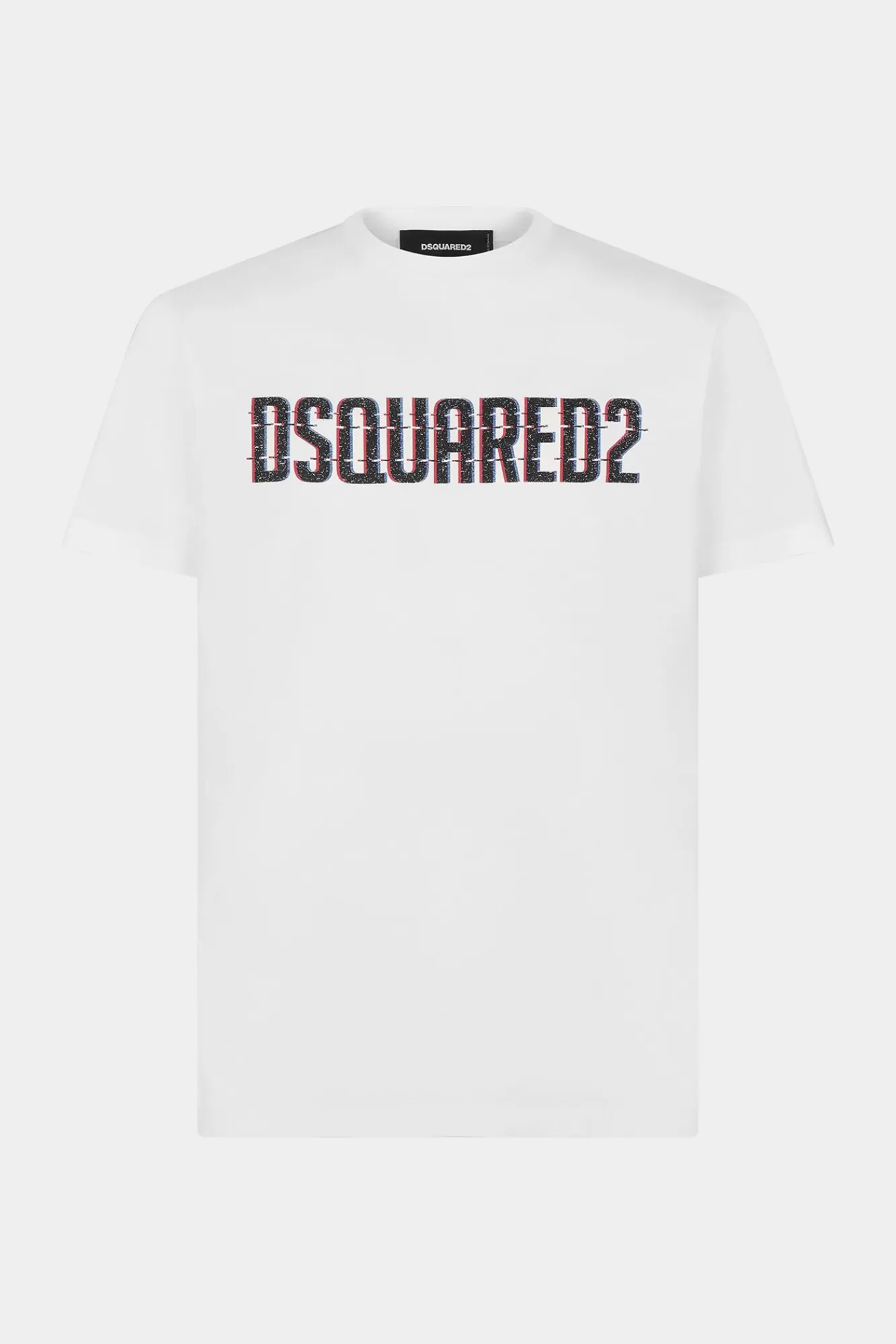 T-Shirts En Poloshirts^Dsquared2 Surfer Bende Rave Slouch Raglan T-Shirt Wit