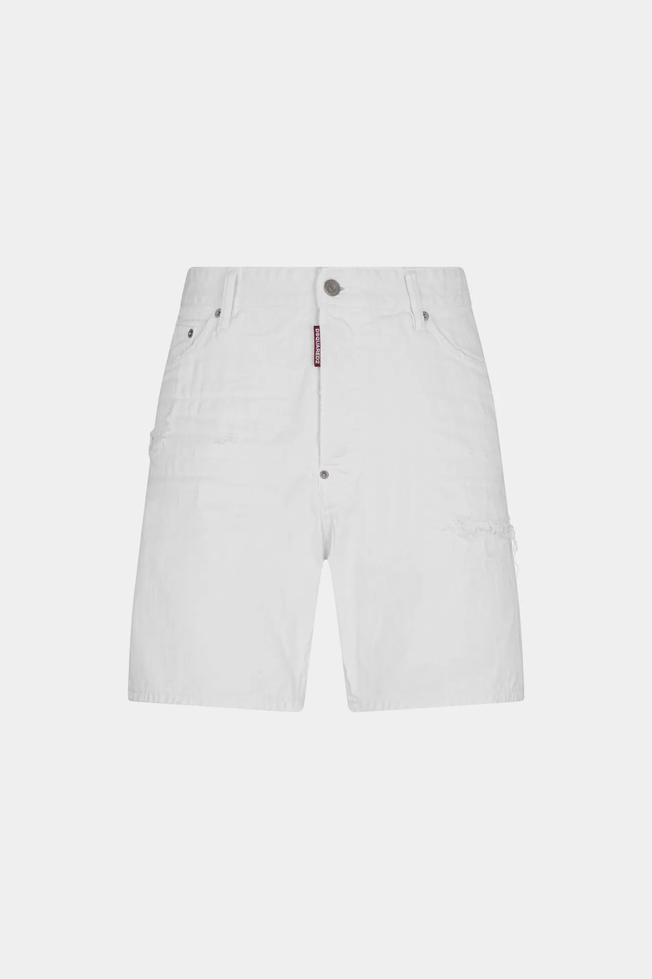 Korte Broek^Dsquared2 Te Bull Marine-Short Wit