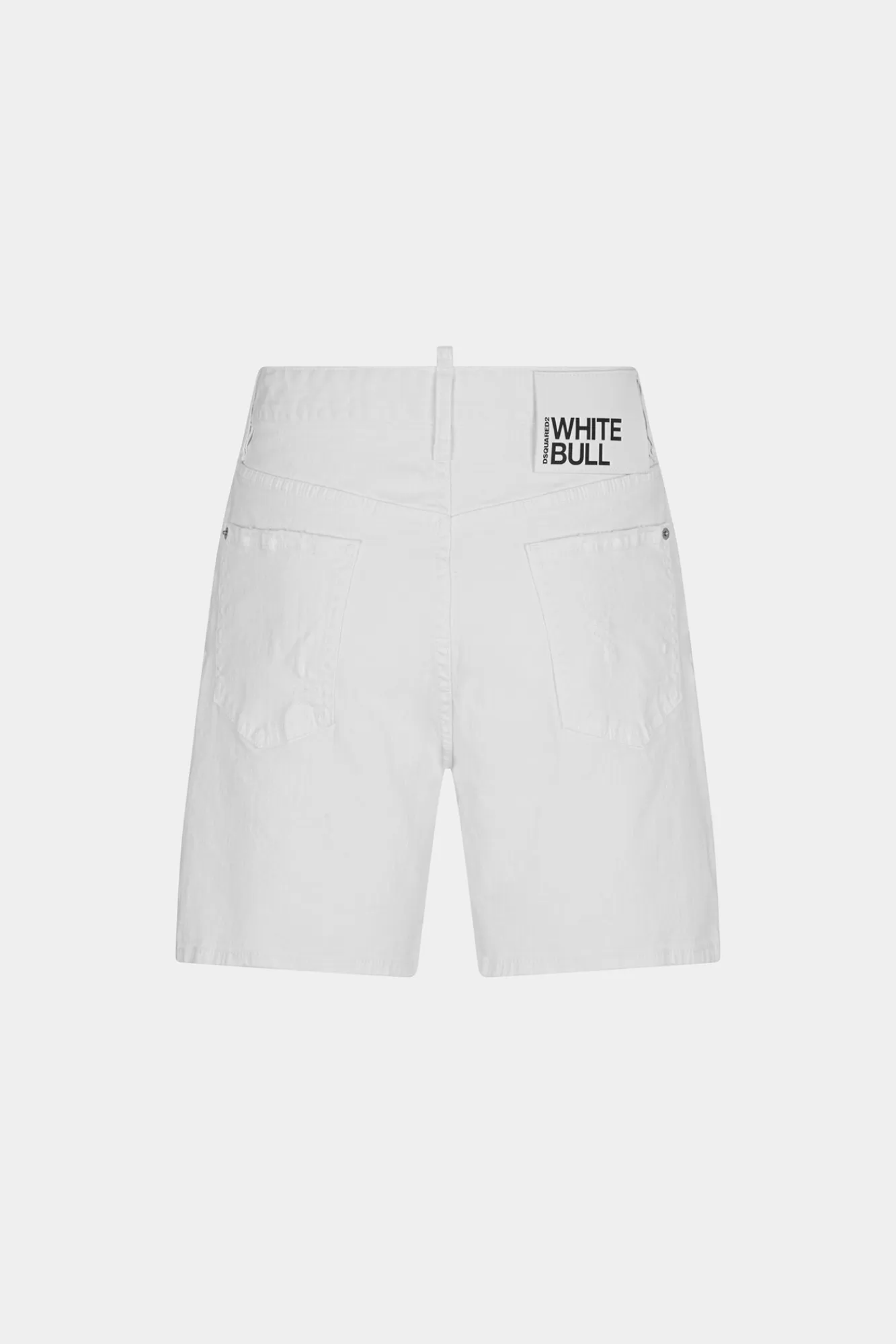 Korte Broek^Dsquared2 Te Bull Marine-Short Wit