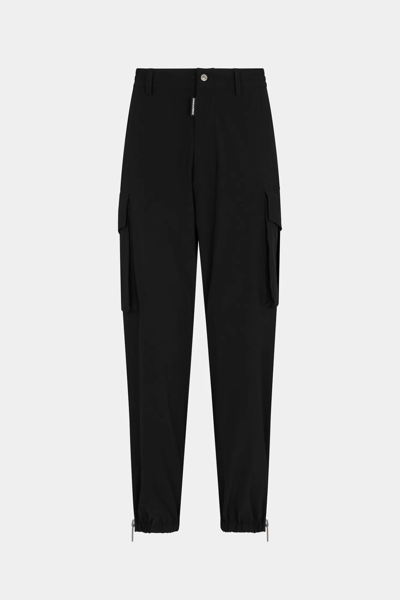 Co-Orden^Dsquared2 Techno Nylon Cargobroek Zwart