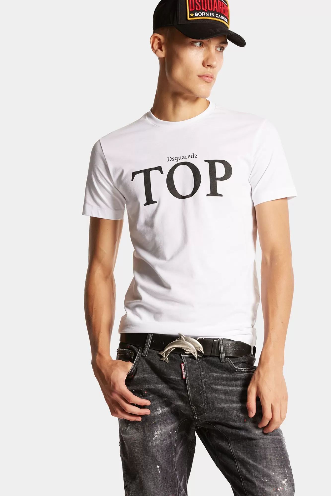 T-Shirts En Poloshirts^Dsquared2 Top Cool-Fit T-Shirt Wit