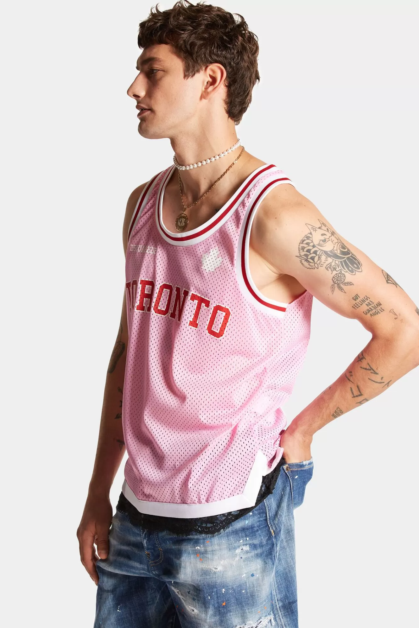 T-Shirts En Poloshirts^Dsquared2 Toronto Sport Fit-Tanktop Lila