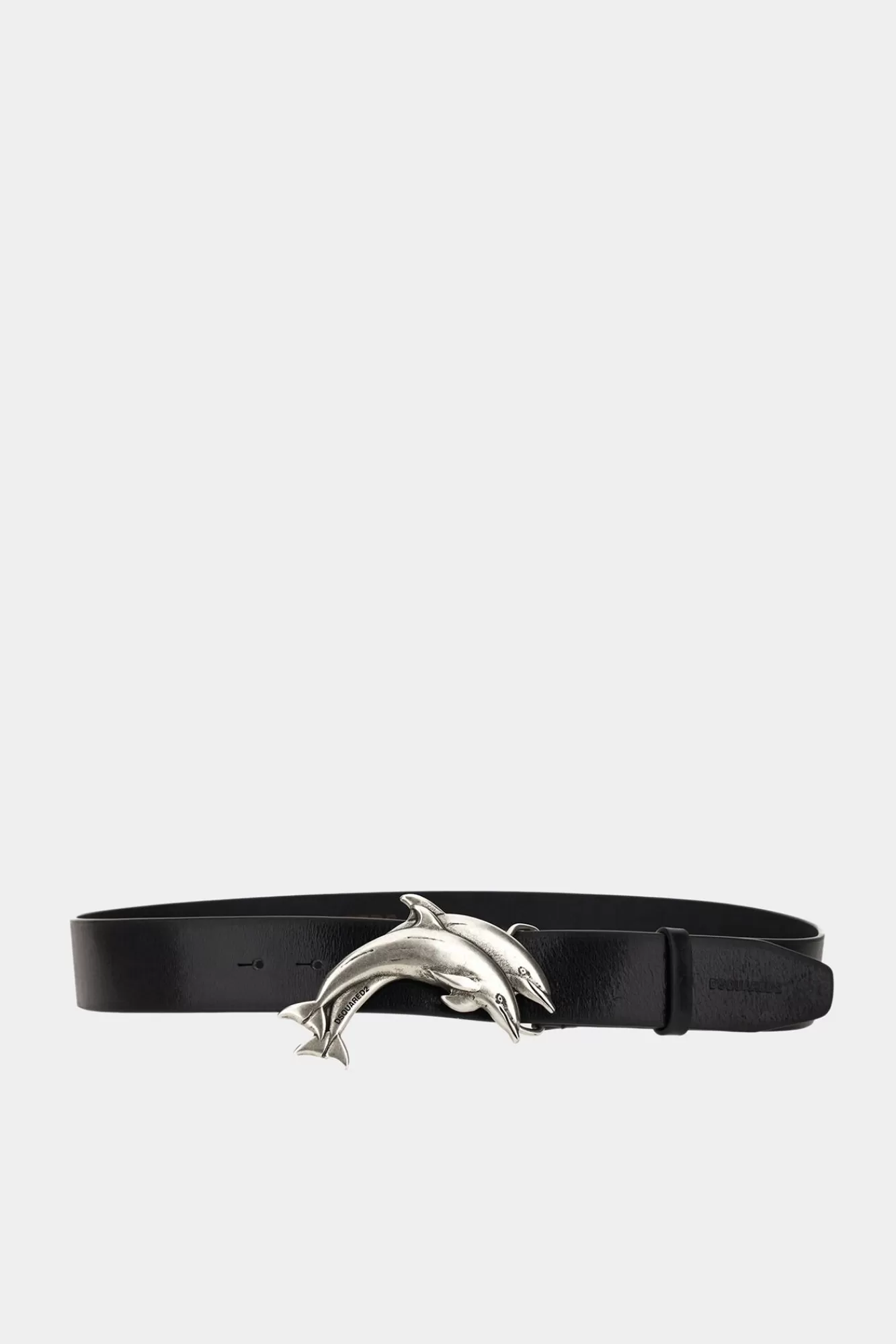 Riemen^Dsquared2 Tropische Plaquette Riem Zwart