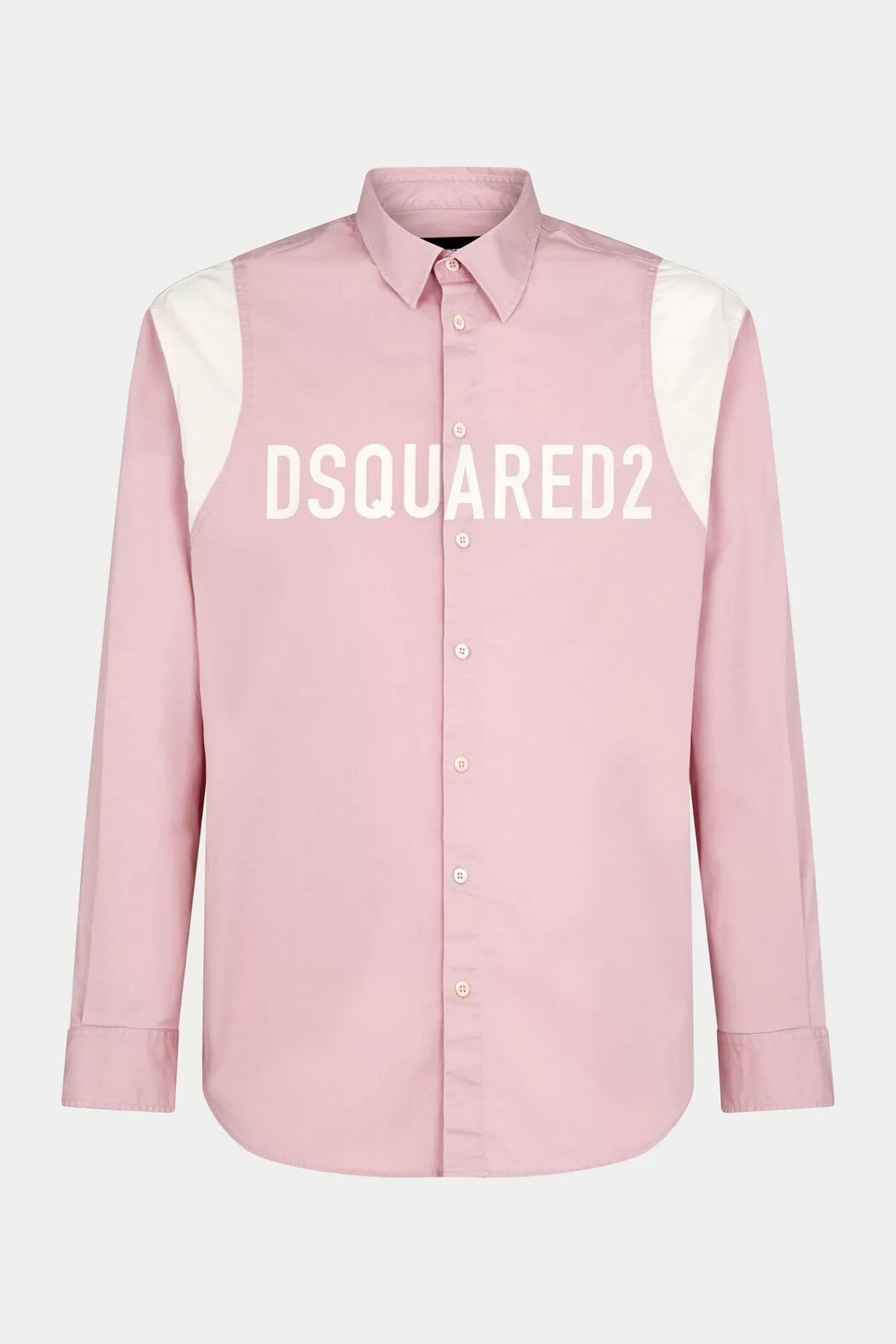 Overhemden^Dsquared2 Varsity-Shirt Roze