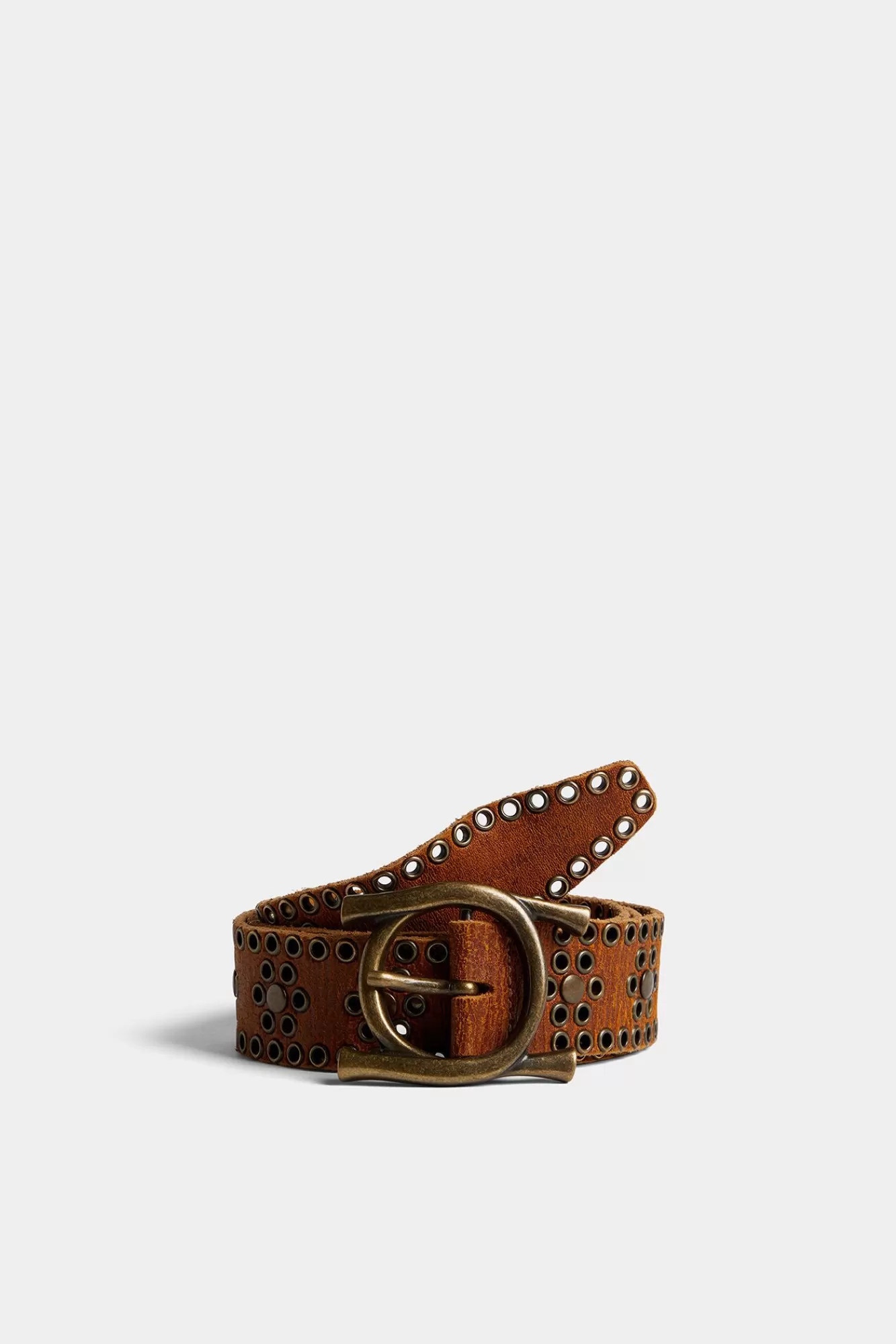 Riemen^Dsquared2 Vintage Gesp Riem Cognac