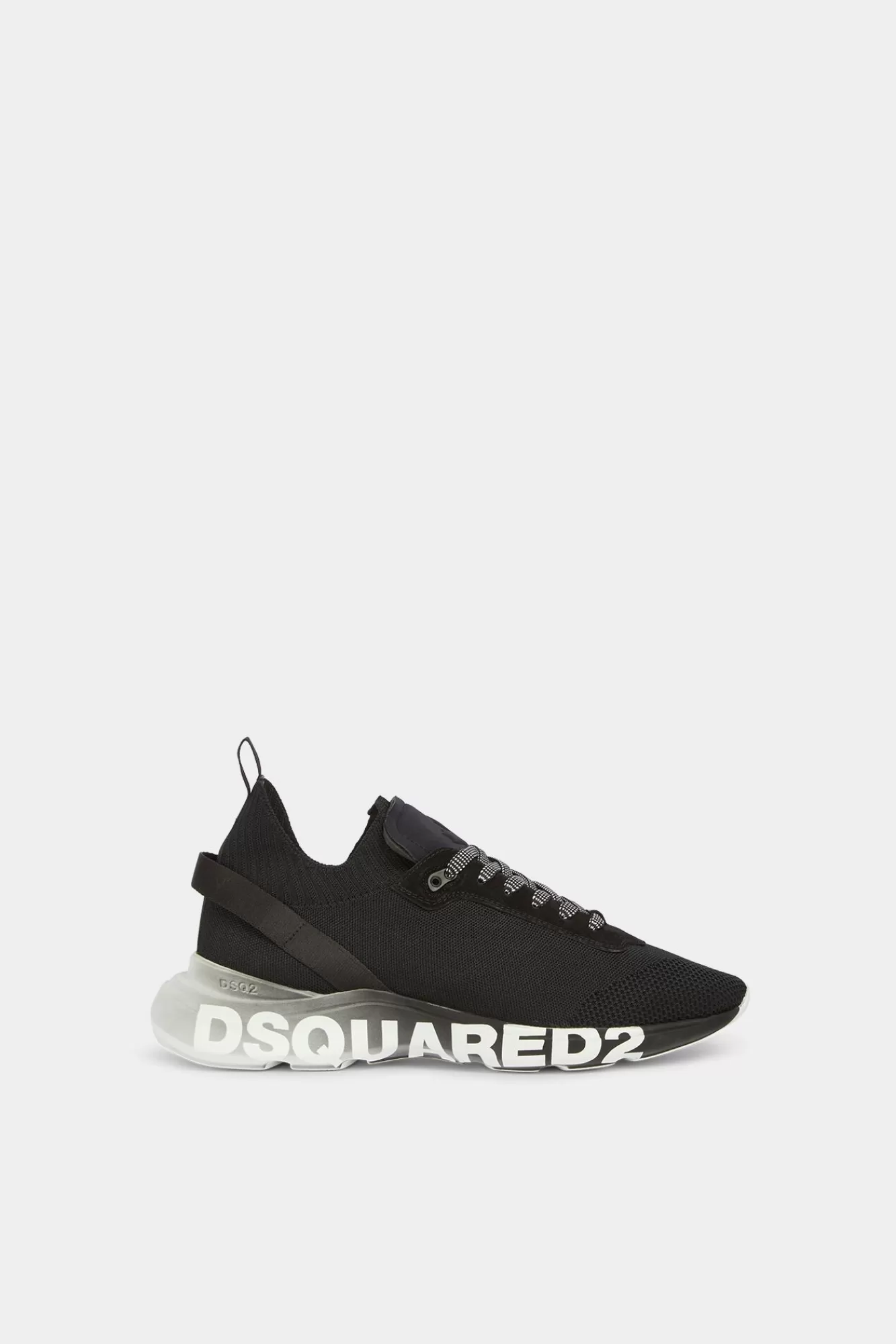 Sneakers^Dsquared2 Vliegende Sneakers Zwart