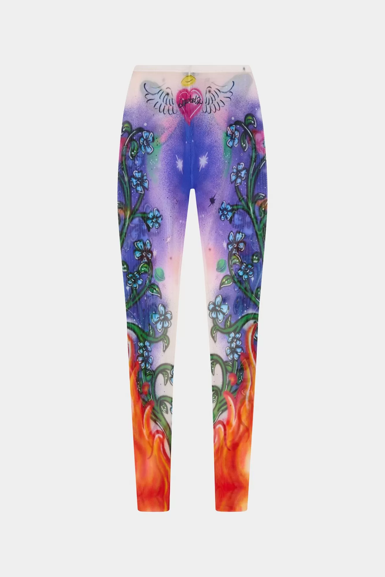 Ondergoed^Dsquared2 Volledig Bedrukte Legging Veelkleurig