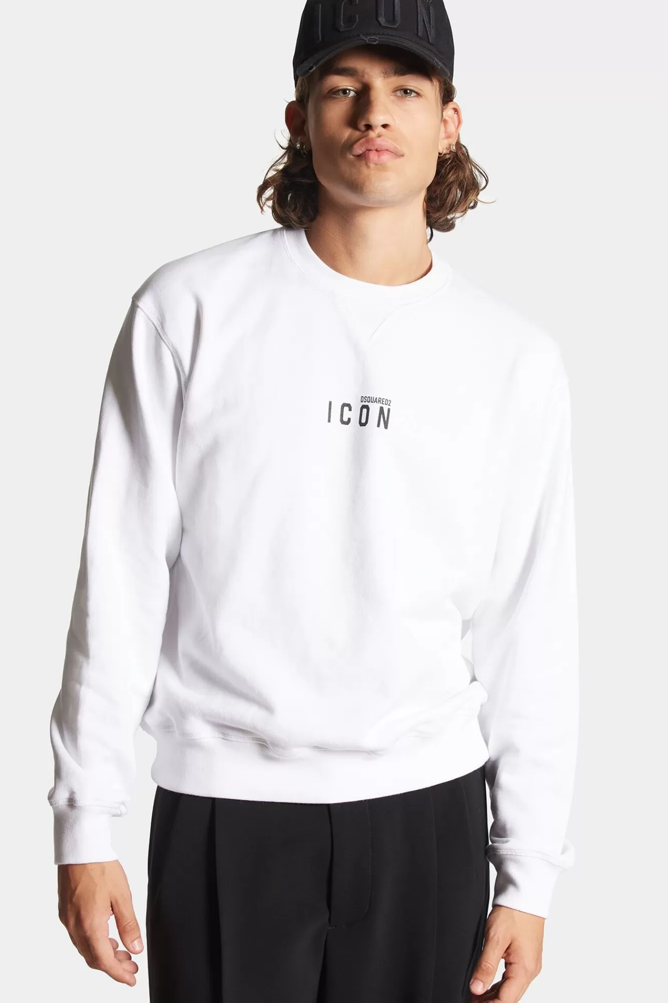 Sweatshirts^Dsquared2 Wees Een Iconisch Cool Sweatshirt Met Zwart