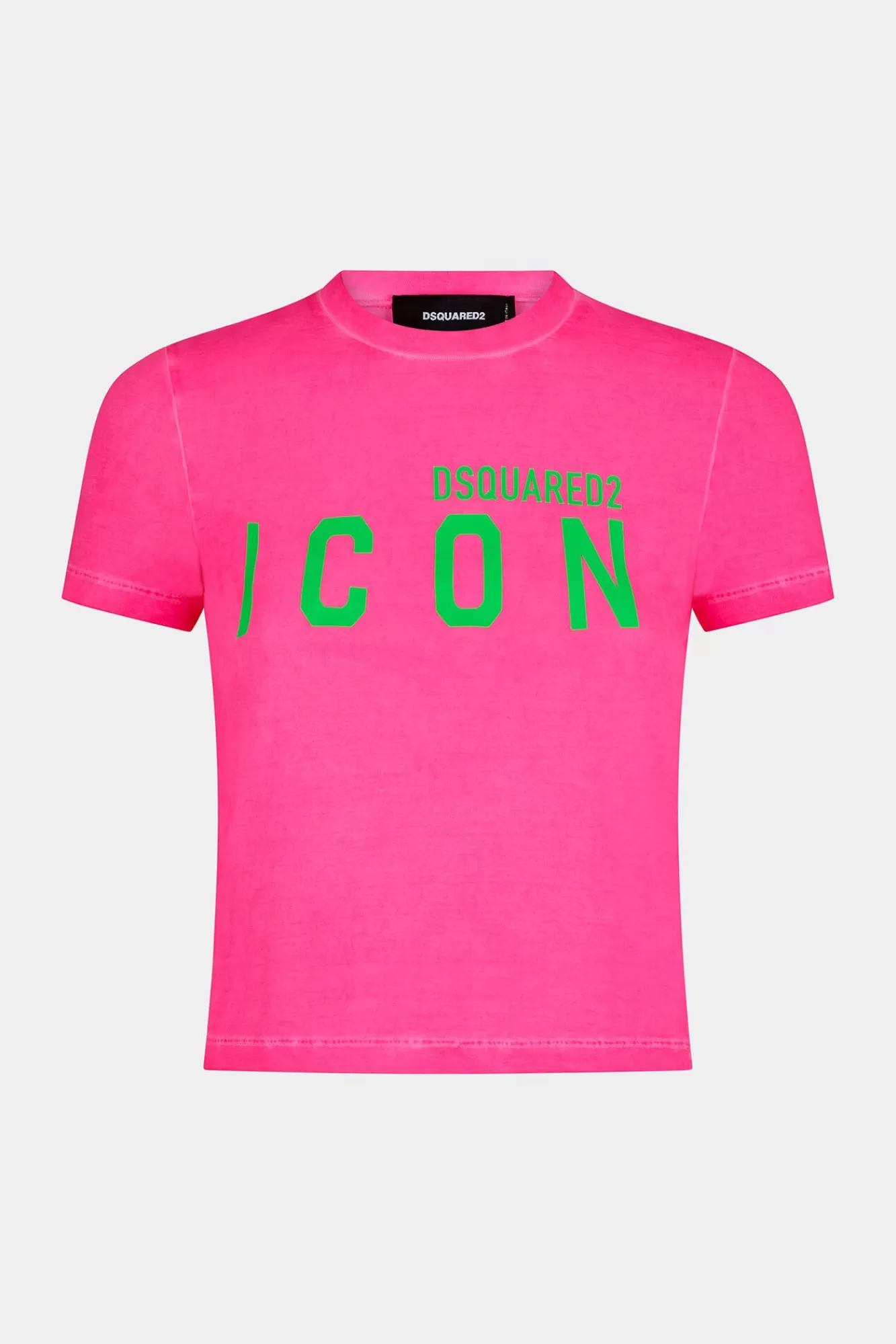 Tops En T-Shirts^Dsquared2 Wees Een Iconisch Mini-Fit T-Shirt Roze Fluo