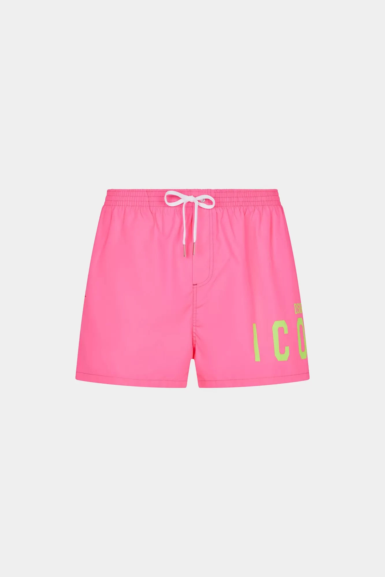 Strandkleding^Dsquared2 Wees Een Iconische Boxer Midi Fuxia