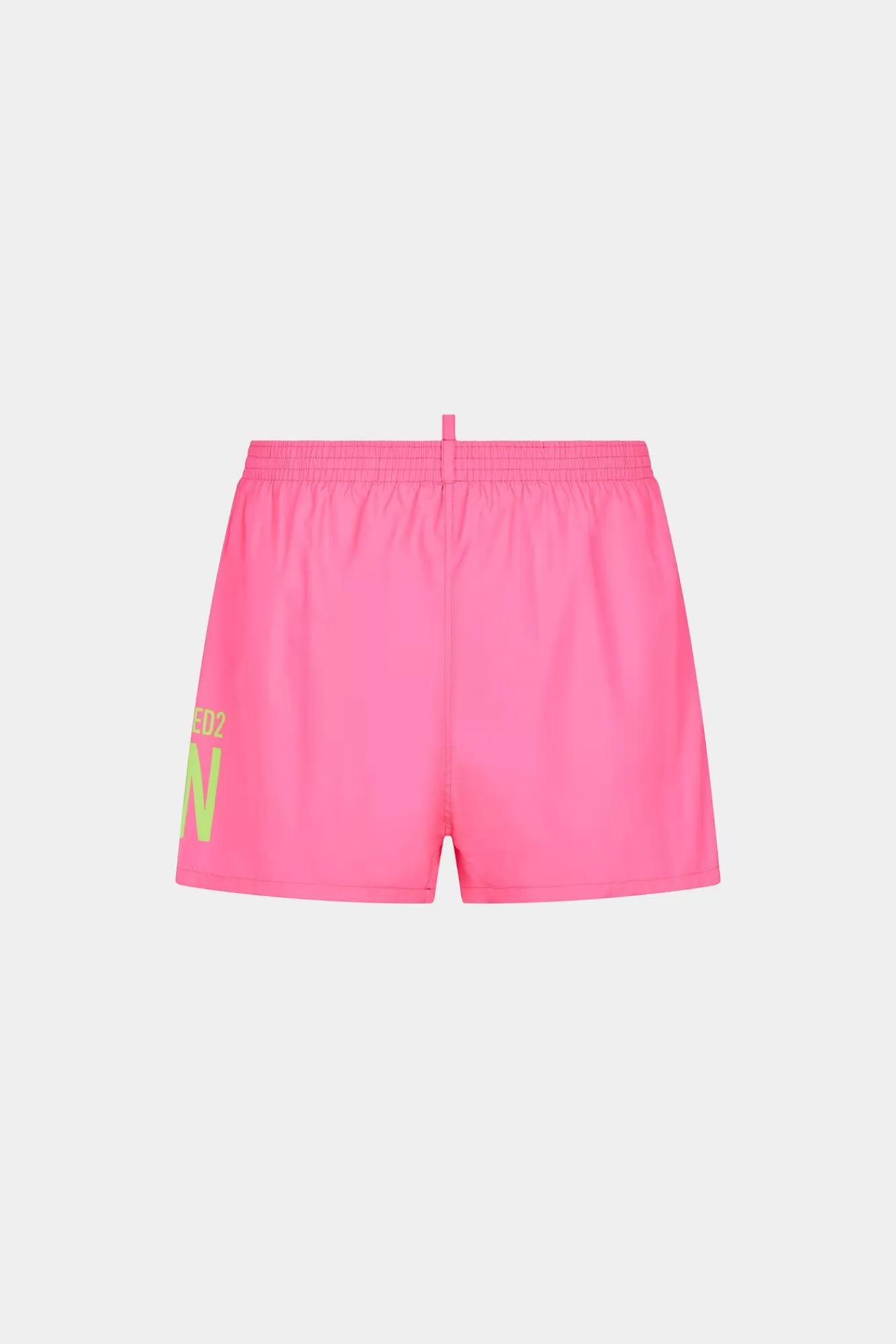 Strandkleding^Dsquared2 Wees Een Iconische Boxer Midi Fuxia