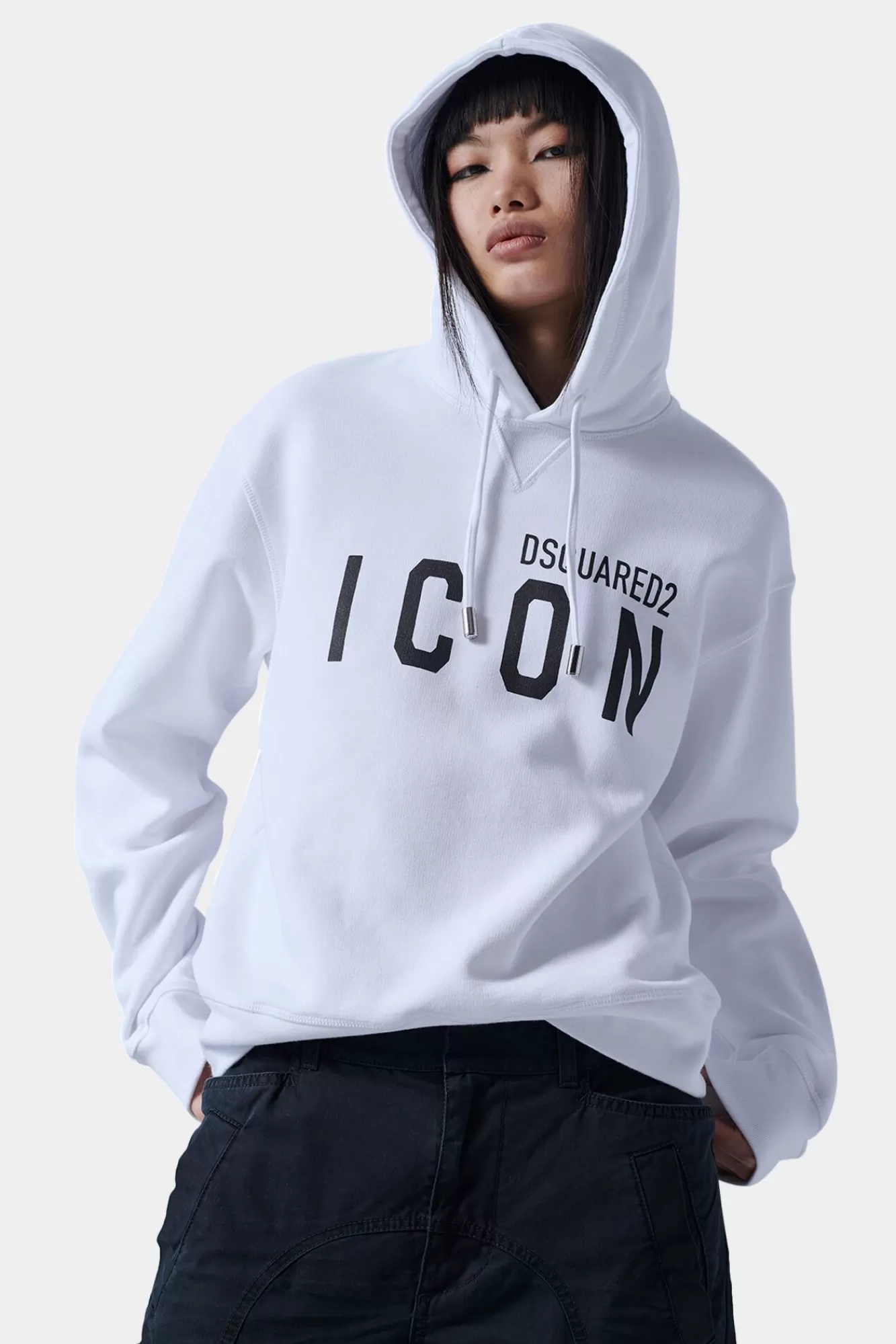 Sweatshirts^Dsquared2 Wees Een Iconische Coole Hoodie Met Zwart