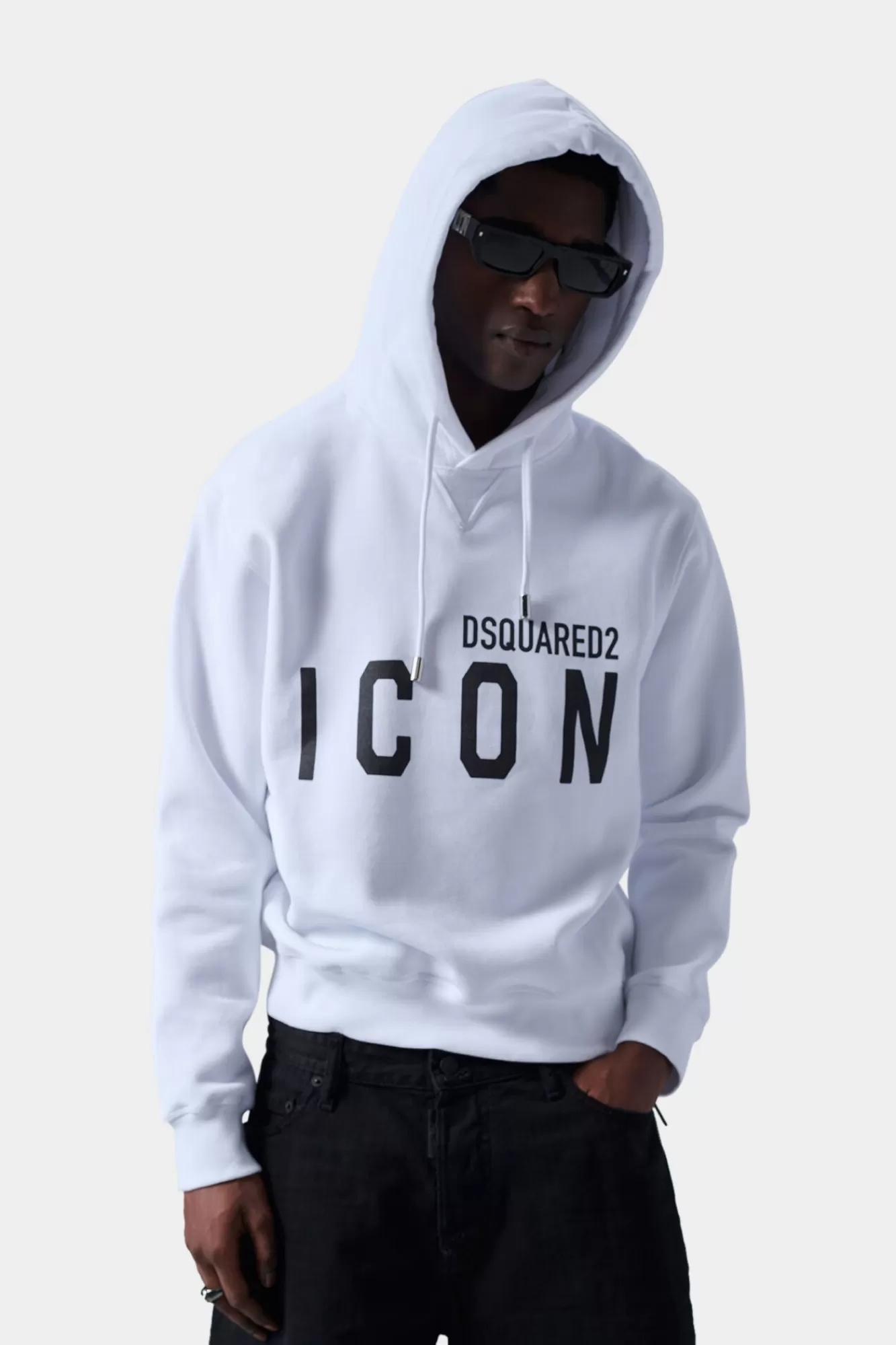 Sweatshirts^Dsquared2 Wees Een Iconische Coole Hoodie Met Zwart