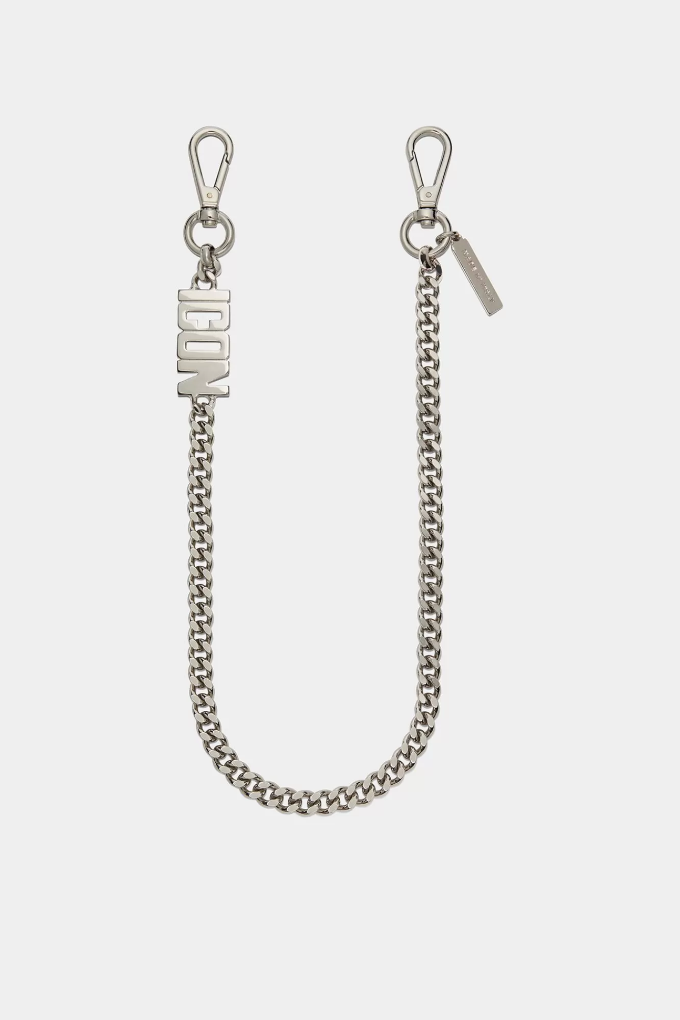 Sieraden^Dsquared2 Wees Een Icoon Broekketting Zilver