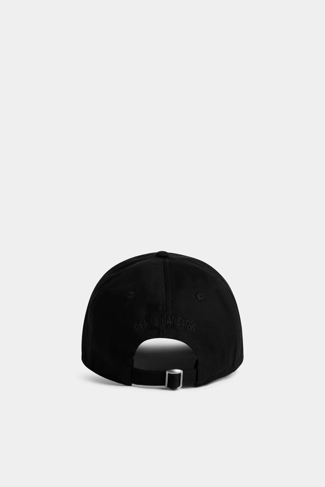 Hoofddeksels^Dsquared2 Wees Een Icoon-Baseballpet Zwart Zwart