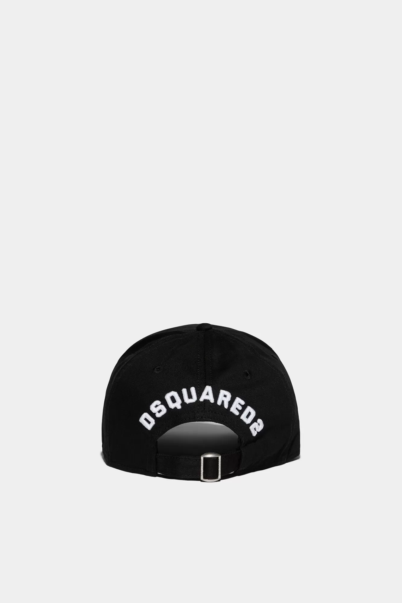 Hoofddeksels^Dsquared2 Wees Een Icoon-Baseballpet Zwart Wit