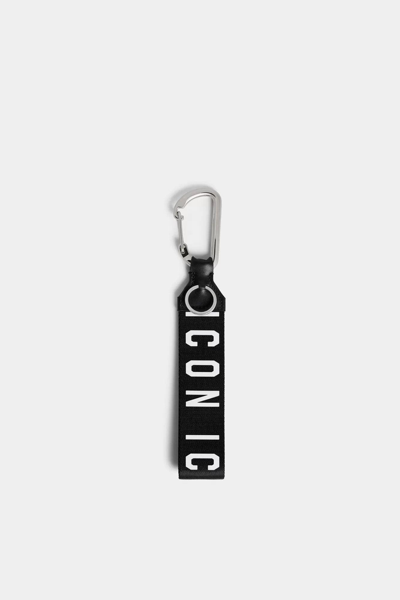 Andere Accessoires^Dsquared2 Wees Icoon Sleutelhanger Zwart Wit